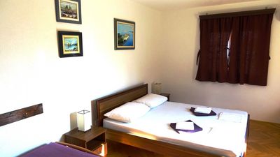 Charming House in Front of Beautiful Pebble Beach in the Heart of Trogir Riviera