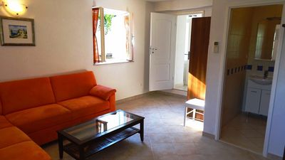 Charming House in Front of Beautiful Pebble Beach in the Heart of Trogir Riviera