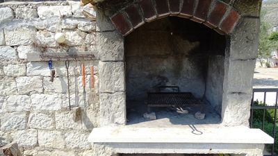 Charming House in Front of Beautiful Pebble Beach in the Heart of Trogir Riviera