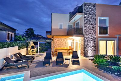 Luxury Modern Villa with Pool and Roof Terrace, Island Ciovo