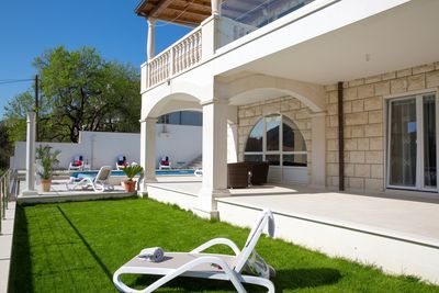 Seaside Villa with Pool and Built in Jacuzzi in Dubrovnik Area