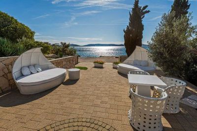 Exclusive Beachfront Villa near Croatian Nature Park Vransko Lake