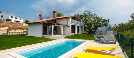 5 Bedroom Istrian Villa with Sea Water Swimming Pool