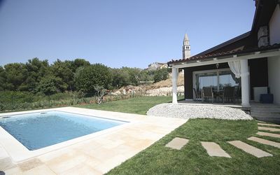 5 Bedroom Istrian Villa with Sea Water Swimming Pool
