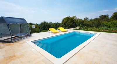 5 Bedroom Istrian Villa with Sea Water Swimming Pool