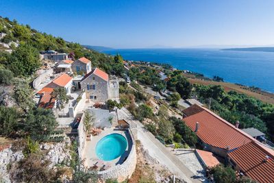 Unique Stone Villa  With Pool And Stunning Sea Views , Zavala, Island Hvar