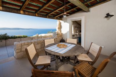Unique Stone Villa  With Pool And Stunning Sea Views , Zavala, Island Hvar