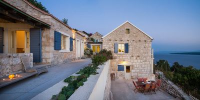 Unique Stone Villa  With Pool And Stunning Sea Views , Zavala, Island Hvar