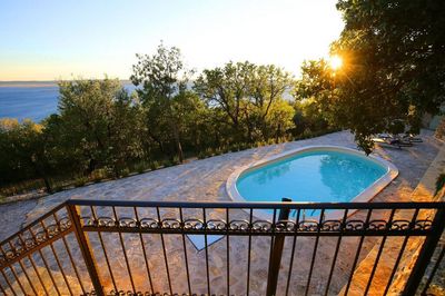 Authentic Sea View Vacation Villa with Pool Zadar Area