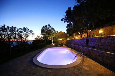 Authentic Sea View Vacation Villa with Pool Zadar Area