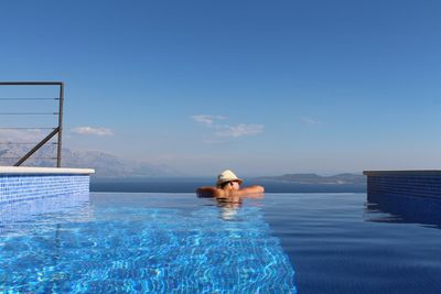 Modern Villa with Heated Infinity Pool and Impressive Panoramic Sea View