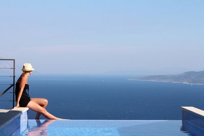Modern Villa with Heated Infinity Pool and Impressive Panoramic Sea View