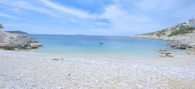 Seafront Holiday House with Pool Private Beach and Boat Mooring 
