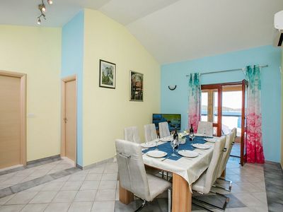 Seafront Holiday House with Pool Private Beach and Boat Mooring 