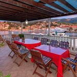 Stylish Seafront House with Sea View Terrace and Pool in Jelsa