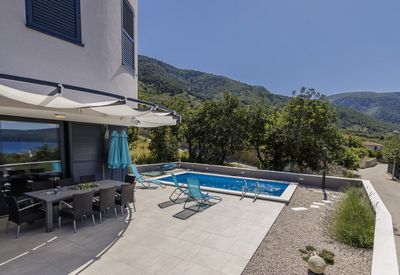 Lovely Sea View Villa with Pool in Komiza Island Vis