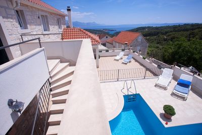 Astonishing Stone Villa with Pool Island Brac
