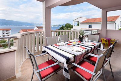 Large Sea View Ciovo Villa with Pool near Trogir