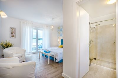 Luxury Beachfront Villa in Rogoznica with Beautiful Terrace and Private Pool 