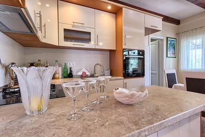 Adorable Beachfront Holiday Villa with Pool in Ciovo near Trogir