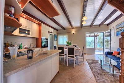 Adorable Beachfront Holiday Villa with Pool in Ciovo near Trogir