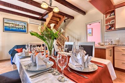 Adorable Beachfront Holiday Villa with Pool in Ciovo near Trogir