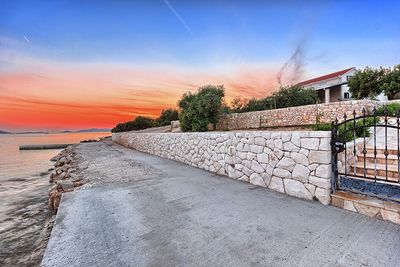 Adorable Beachfront Holiday Villa with Pool in Ciovo near Trogir