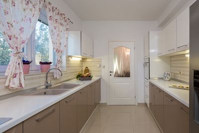 Sea View Villa with Pool and Boat Mooring in Riviera Sibenik
