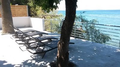 Charming Beachfront Apartment House near Split