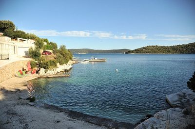 Lovely Seafront Holiday House with Pool in Vinisce Trogir Riviera