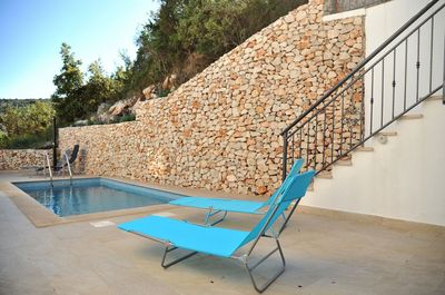 Lovely Seafront Holiday House with Pool in Vinisce Trogir Riviera