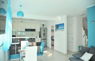 Lovely Seafront Holiday House with Pool in Vinisce Trogir Riviera