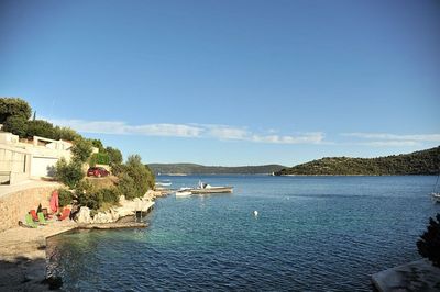 Lovely Seafront Holiday House with Pool in Vinisce Trogir Riviera