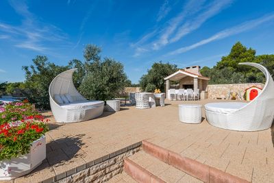 Exclusive Beachfront Villa near Croatian Nature Park Vransko Lake