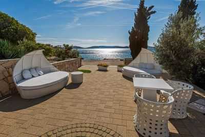 Exclusive Beachfront Villa near Croatian Nature Park Vransko Lake