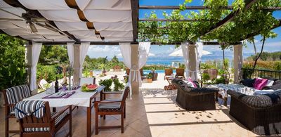 Charming Croatian Beach Villa Mirca with Pool 