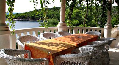 Large Seafront Holiday House with Pool and Outdoor Terrace Island Brac