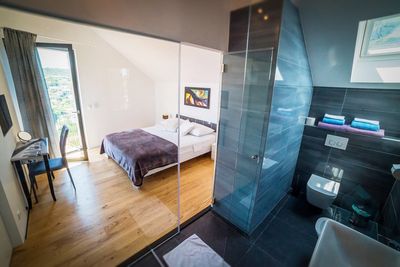 Island Brac Stone Villa with Indoor and Outdoor Swimming Pool in Sutivan