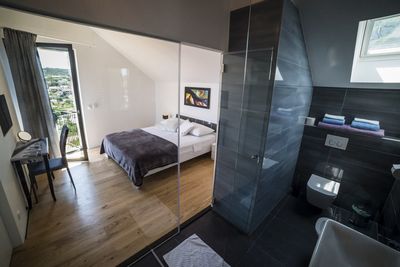 Island Brac Stone Villa with Indoor and Outdoor Swimming Pool in Sutivan