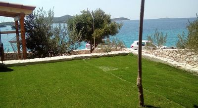 Holiday Apartment House in Riviera Rogoznica Right in Front of the Sea and Beach