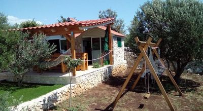 Holiday Apartment House in Riviera Rogoznica Right in Front of the Sea and Beach