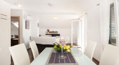 Holiday Apartment House in Riviera Rogoznica Right in Front of the Sea and Beach