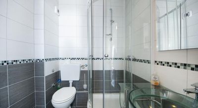 Holiday Apartment House in Riviera Rogoznica Right in Front of the Sea and Beach