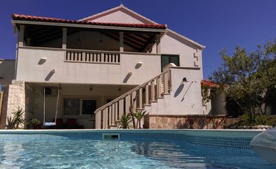 Island Brac Large Holiday House with Pool and Facilities for Children