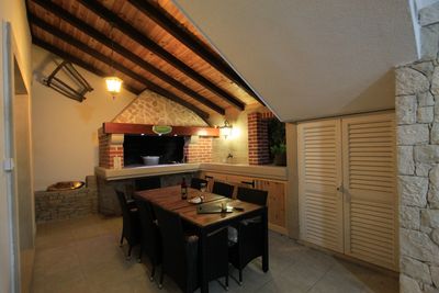 Island Brac Large Holiday House with Pool and Facilities for Children
