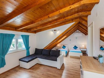 Lovely Beachfront Holiday House in Supetar Island Brac