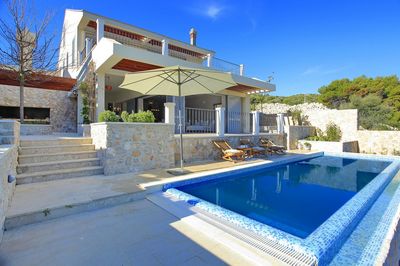 Luxury Seafont Villa with Pool in Lastovo Island Croatia 