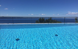 Traditional Dalmatian Sea View Stone Villa with Pool Makarska Riviera