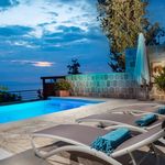 Traditional Dalmatian Sea View Stone Villa with Pool Makarska Riviera