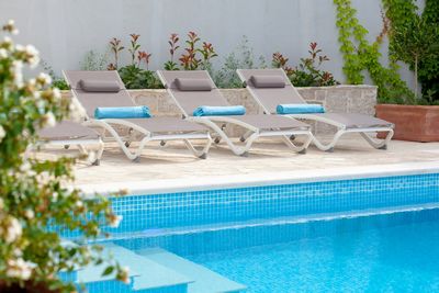 Traditional Dalmatian Sea View Stone Villa with Pool Makarska Riviera
